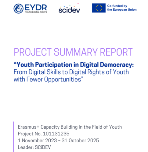 EYDR project summary report